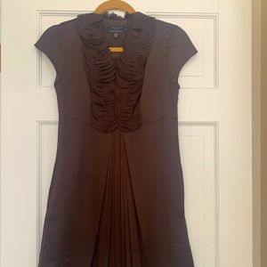 Gorgeous dark chocolate brown dress by Ted Baker